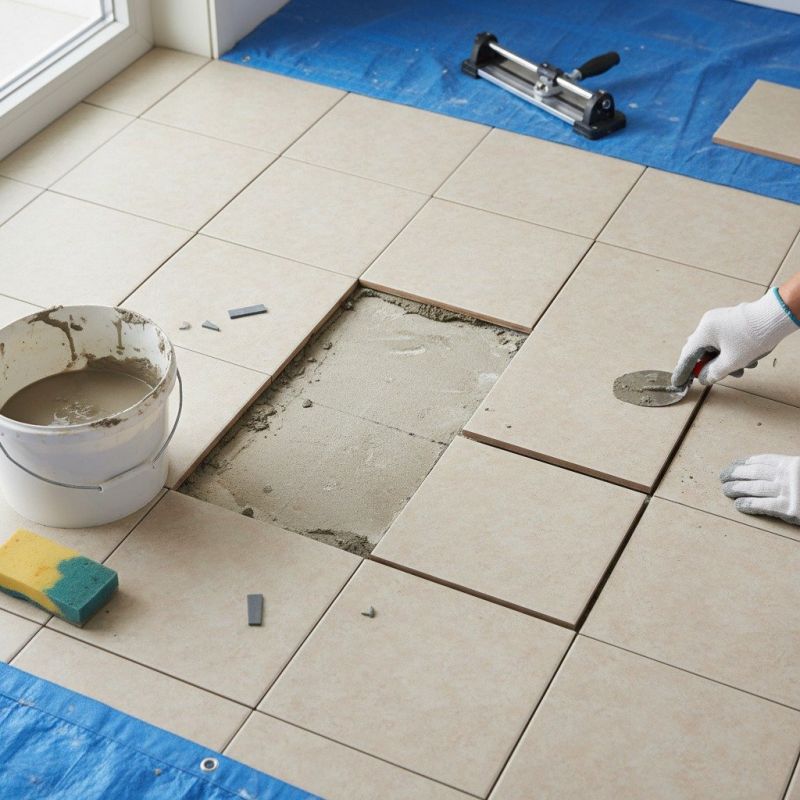 Floor Tile Repair