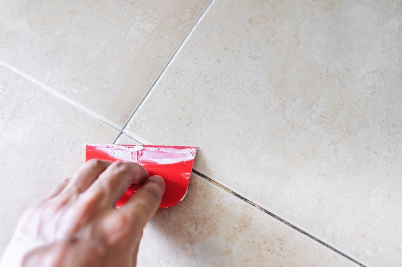 Kitchen Grout Repair